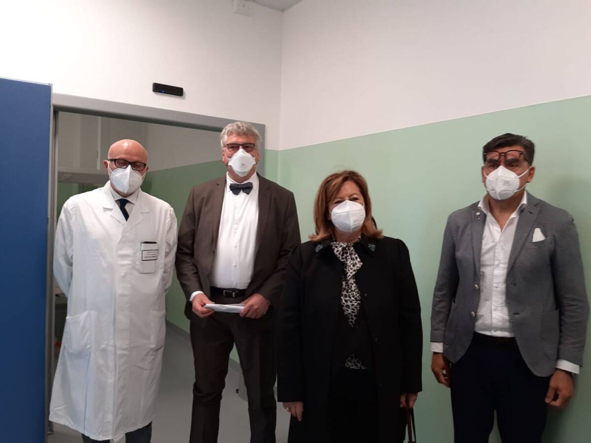 A CHIETI APERTA LA RIANIMAZIONE GIOIELLO, OGGI VISITA DELL’ASSESSORE VERI’
