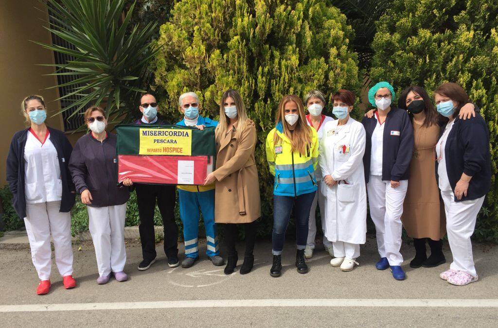 PESCARA, ASSOCIAZIONE MISERICORDIA DONA  TRASLATORE AL REPARTO HOSPICE DELL’OSPEDALE CIVILE