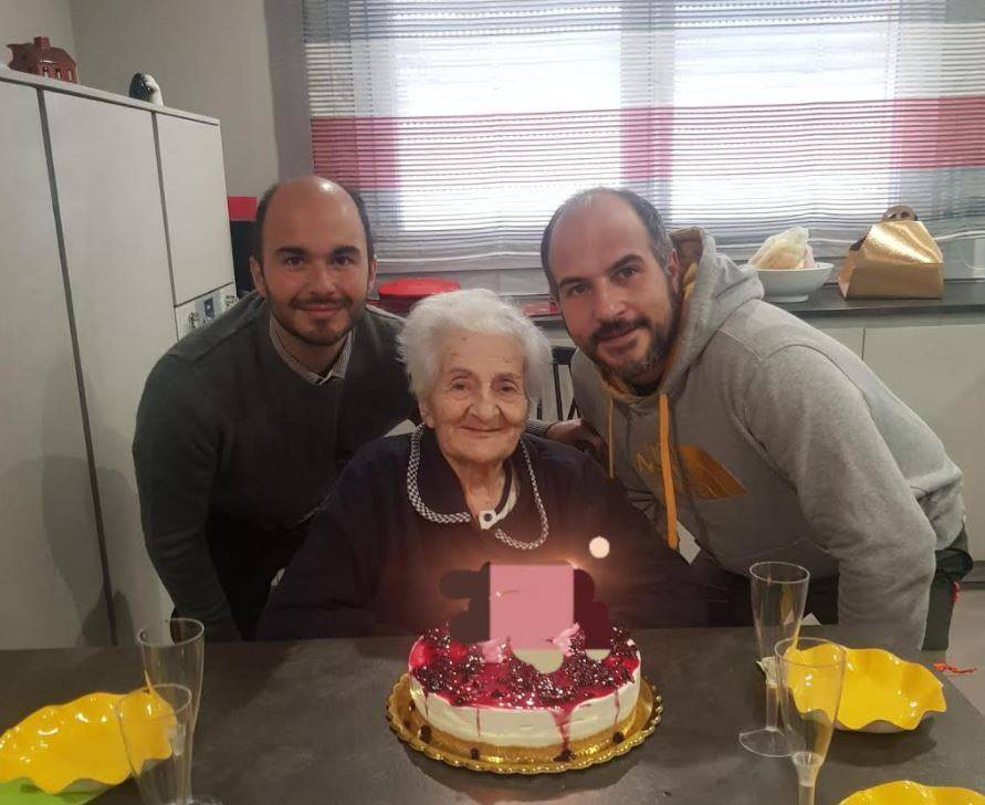 L’AQUILA: NONNA GRAZIELLA MASINI SPEGNE 100 CANDELINE