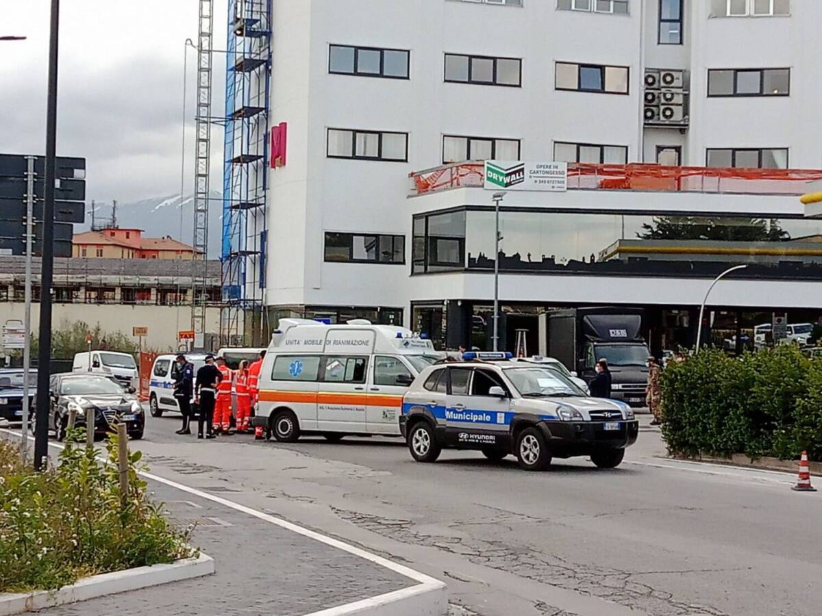 L’AQUILA: INCIDENTE SULLA STATALE 17, TRAFFICO RALLENTATO