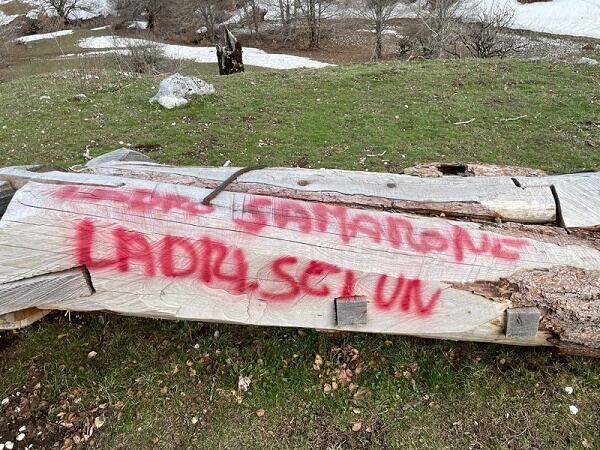 PNALM: “NUOVO SFREGIO AL SENTIERO ‘ARTE PARCO'”