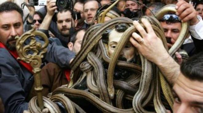 COCULLO: PER IL SECONDO ANNO ANNULLATO IL RITO DEI SERPARI