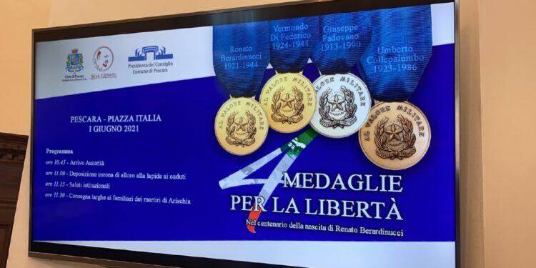 RESISTENZA: L’11 GIUGNO A PESCARA IL RICORDO DEGLI EROI DI ARISCHIA