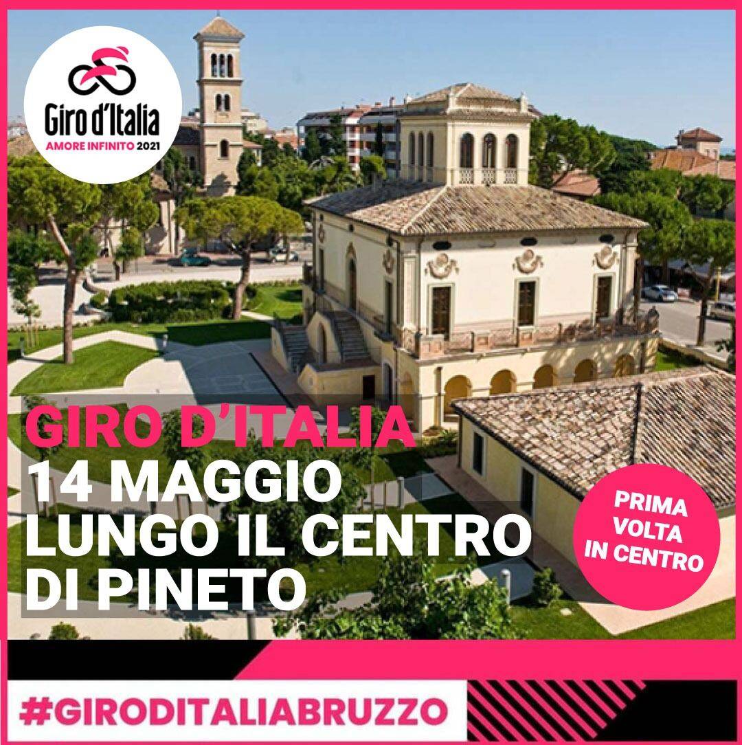 GIRO D’ITALIA, SETTIMA TAPPA NOTARESCO-TERMOLI PASSERA’ ANCHE A PINETO