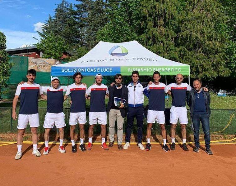TENNIS L’AQUILA, “BUONA LA PRIMA” PER IL CTS “PEPPE VERNA”