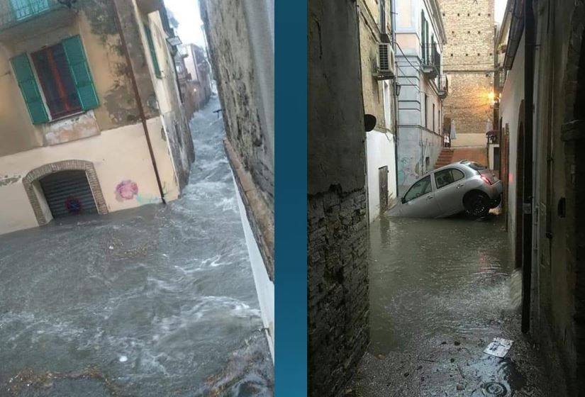 DISSESTO IDROGEOLOGICO, PER IL CENTRO STORICO DI LANCIANO SERVONO ALMENO 9 MILIONI