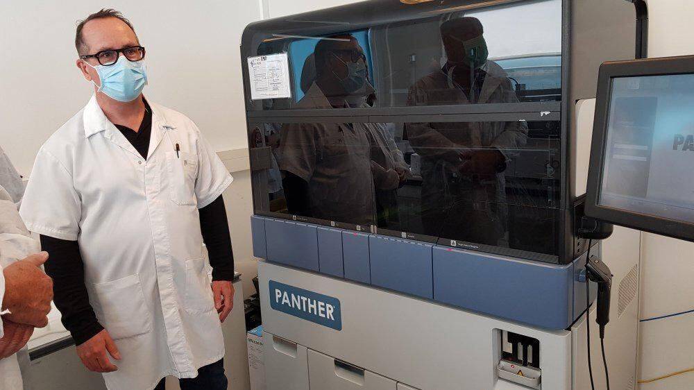 COVID AVEZZANO: DI PANGRAZIO, “MACCHINARIO TAMPONI PANTHER E’ ANCORA A MEZZO SERVIZIO”