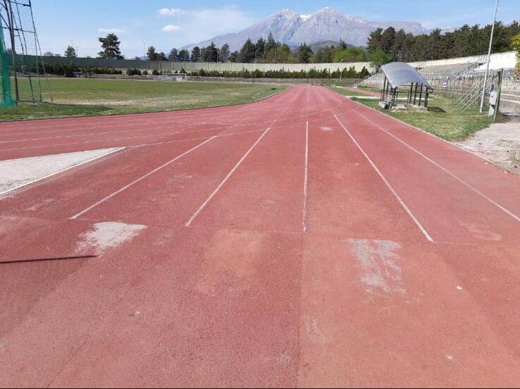 AVEZZANO, STADIO DEI PINI: STORICA PISTA PASSERA’ DA SEI A OTTO CORSIE