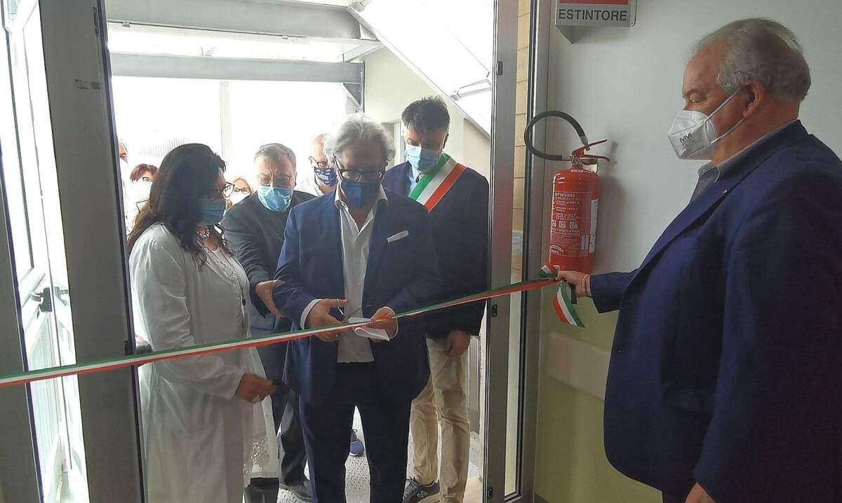 ASL TERAMO: INAUGURATA NUOVA SEDE 118 E CENTRO TRASFUSIONALE