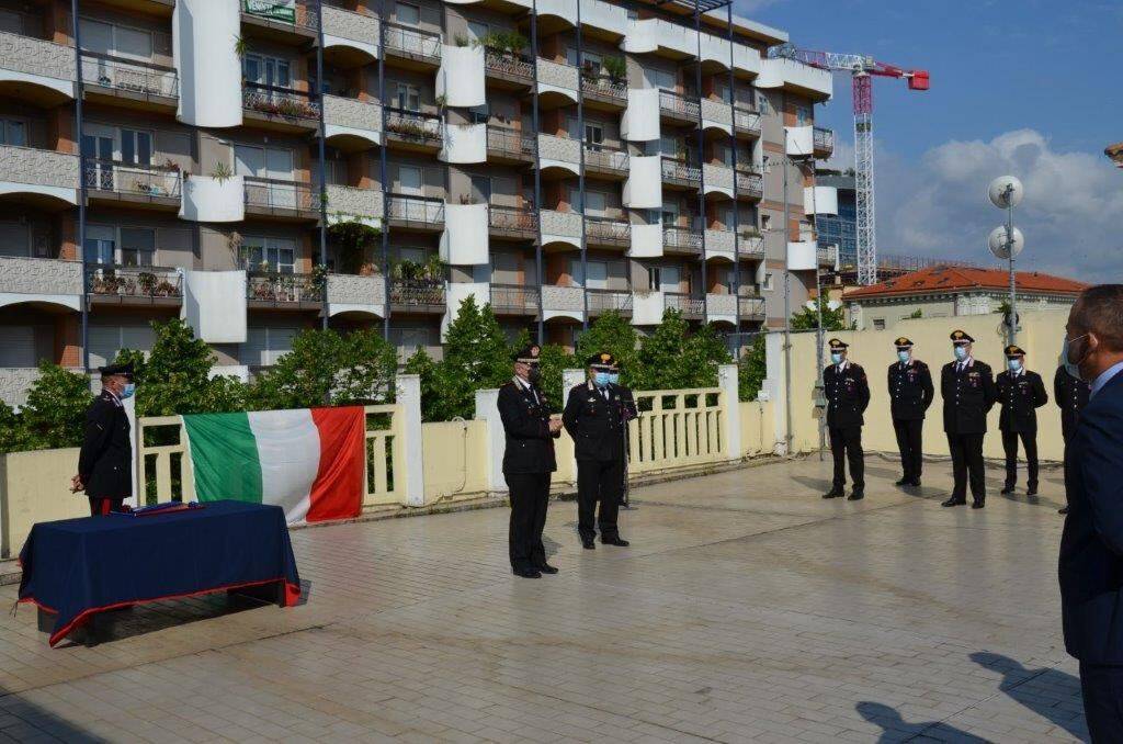 PESCARA, VISITA DI COMMIATO A COMANDO PROVINCIALE CARABINIERI DEL GENERALE CARLO CERRINA 