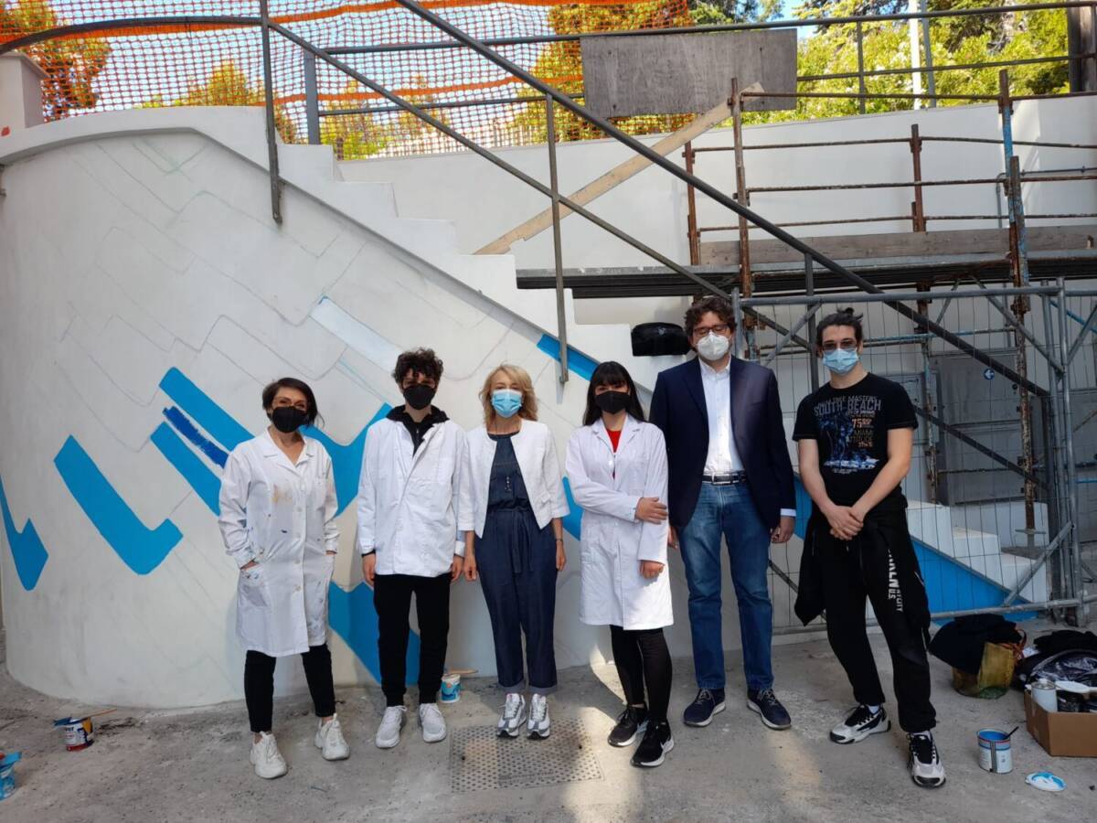 RIQUALIFICAZIONE URBANA A VASTO MARINA, ONDE ARTISTICHE SU SCALETTE TRA VIA ZARA E VIALE DALMAZIA
