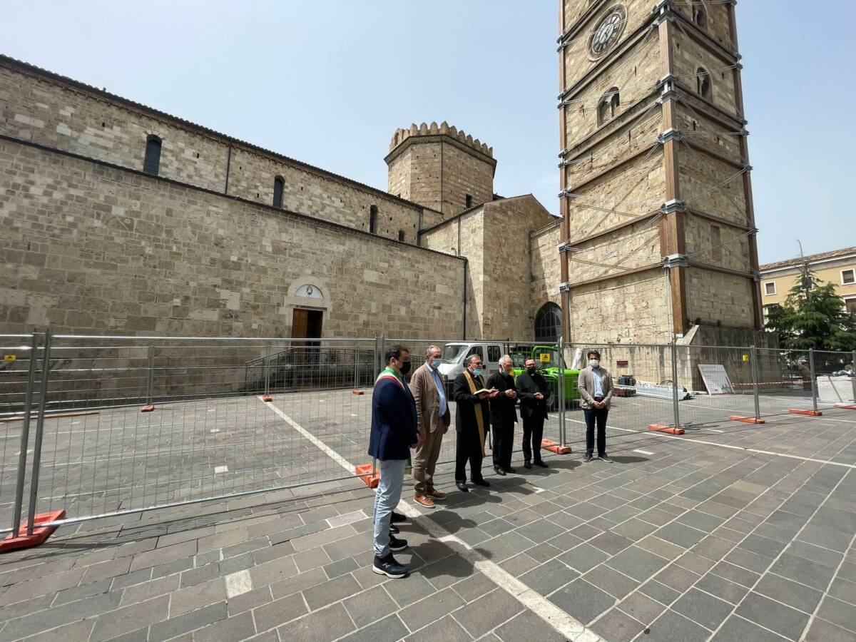 SISMA 2016: AL VIA CANTIERE DUOMO DI TERAMO, 180  CHIESE DANNEGGIATE, 70 MESSE IN SICUREZZA