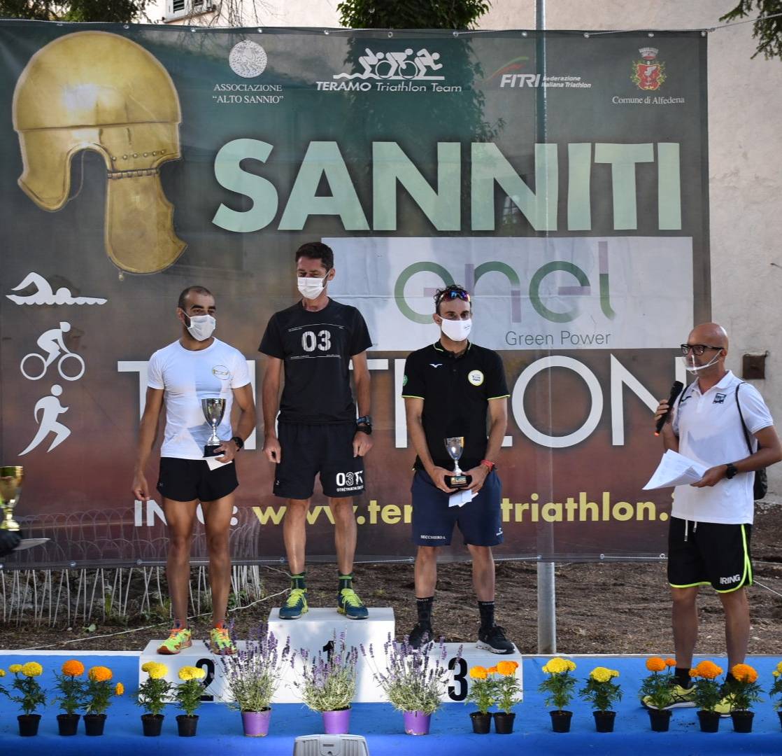 ALFEDENA: INSALATA E CASCIOTTI VINCONO IL TRIATHON DEI SANNITI