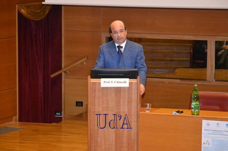 OSPEDALE CHIETI, PROFESSOR CHIARELLI NEL COMITATO DIRETTIVO  DELLA SOCIETÀ ITALIANA DI PEDIATRIA
