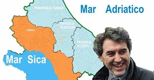 “ABRUZZO BAGNATO DA TRE MARI”, FRASE MARSILIO DIVENTA TORMENTONE SOCIAL
