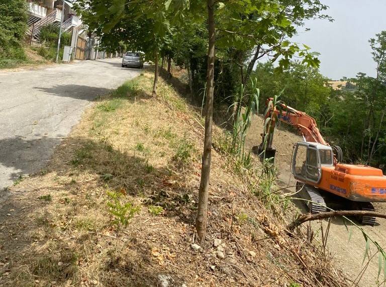 MANOPPELLO, LAVORI PER LA MESSA IN SICUREZZA DELLA FRANA DI VIA BOCCACCIO