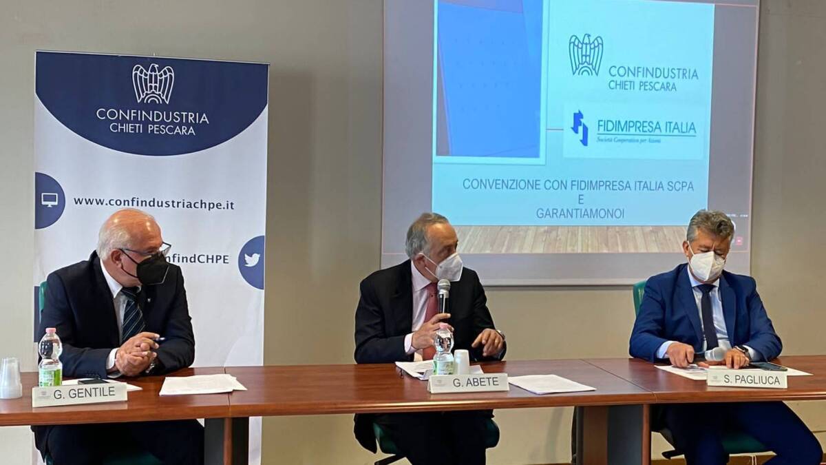 CONFINDUSTRIA CHIETI E PESCARA: NUOVE OPPORTUNITA’ PER CREDITO E GARANZIA E IMPRESE