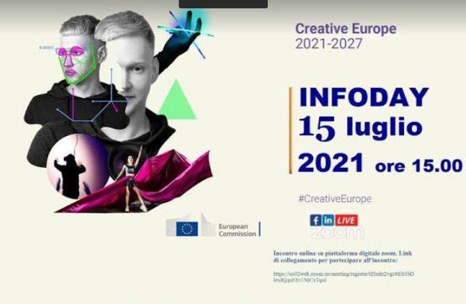 FONDI COMUNITARI: INFO DAY SU BANDI “EUROPA CREATIVA 2021-2027”
