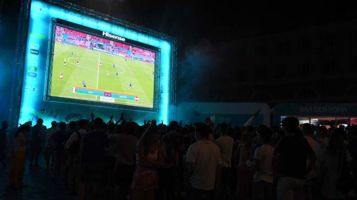 EUROPEI, A PESCARA MAXI SCHERMO E CONTROLLI RAFFORZATI