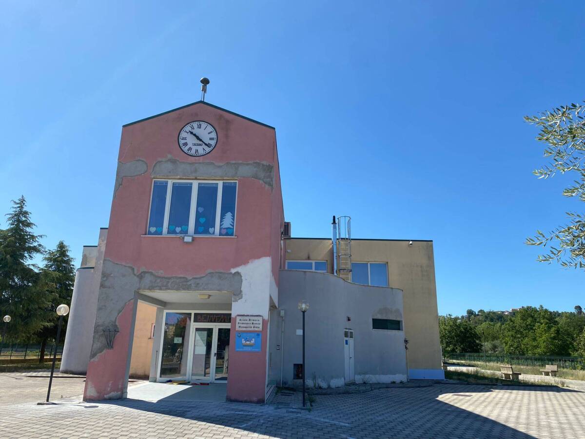 MANOPPELLO: AL VIA RIQUALIFICAZIONE ENERGETICA SCUOLA ELEMENTARE DELLO SCALO