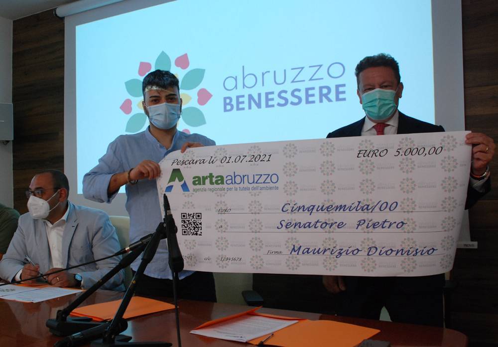 ABRUZZO REGIONE DEL BENESSERE, PRESENTATO LOGO: A VINCERE CONCORSO DI IDEE 27ENNE GRAFICO CAMPANO