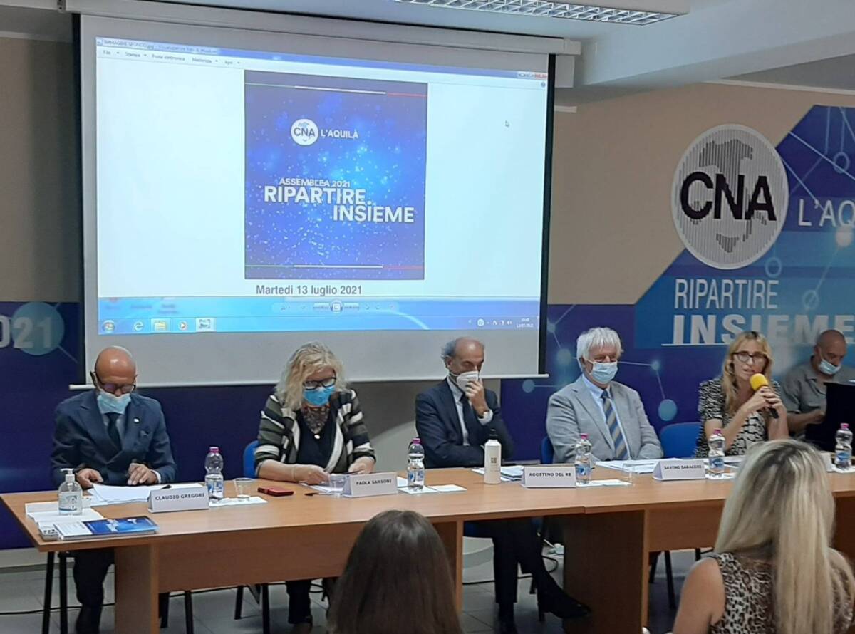 CNA L’AQUILA: GREGORI CONFERMATO PRESIDENTE, DEL RE DIRETTORE, ISTITUITO IL PREMO MILLA