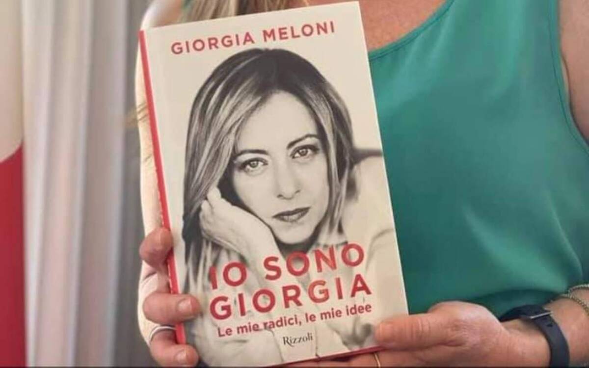 “IO SONO GIORGIA”: GIOVEDI’ 15 LUGLIO MELONI A PESCARA PER PRESENTARE IL SUO NUOVO LIBRO
