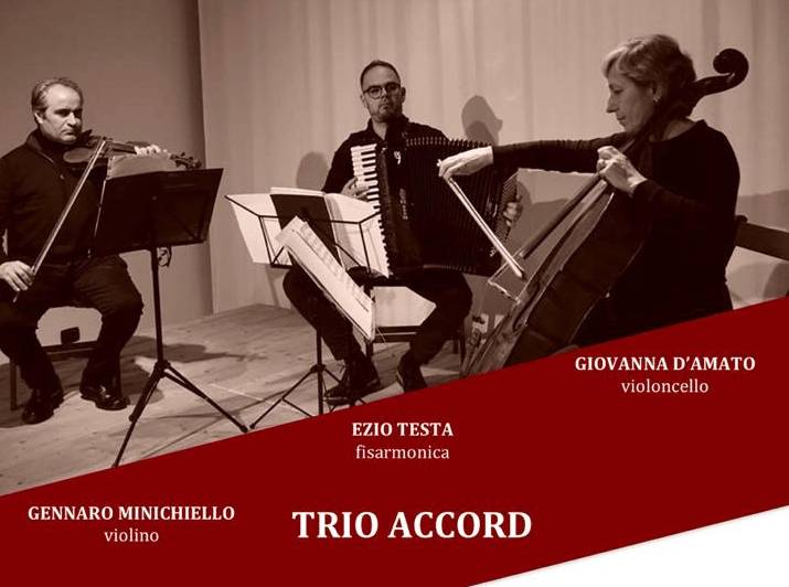 MUSICA, DOMENICA 11 LUGLIO A PENNE CONCERTO DEL TRIO ACCORD