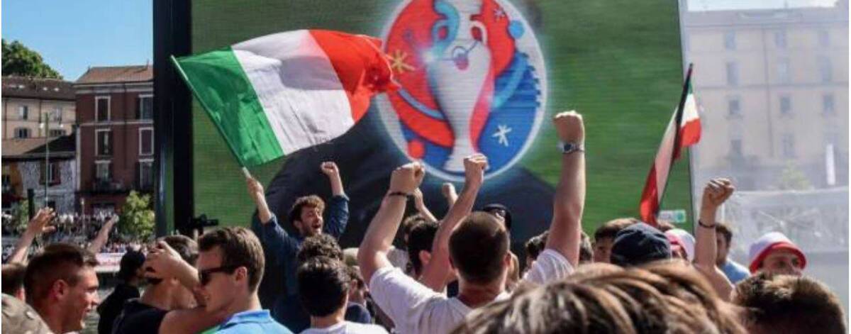 FINALE CAMPIONATI EUROPEI: ALLARME ASSEMBRAMENTI, NO MAXISCHERMI A L’AQUILA, SI’ A PESCARA