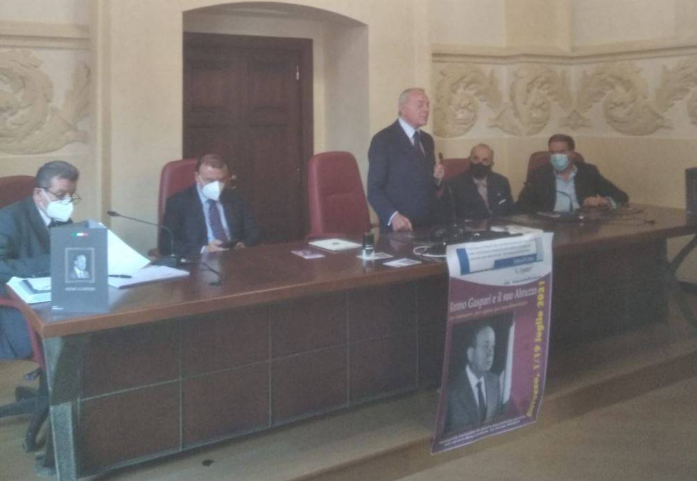 CENTENARIO REMO GASPARI, DI GIUSEPPANTONIO (UDC): “UNA VITA SPESA A SERVIZIO DEL SUO ABRUZZO”