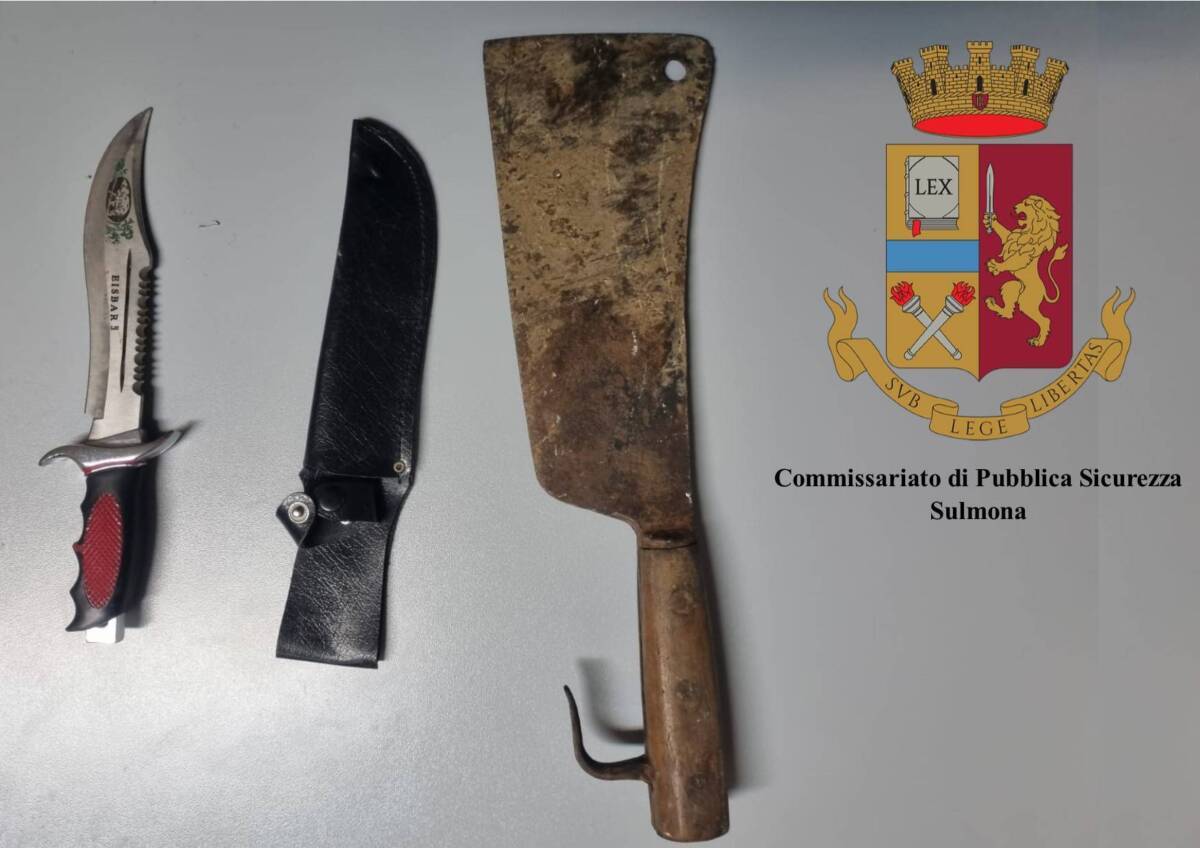 SULMONA: ACCOLTELLA MOGLIE DAVANTI AI FIGLI, FERENDONE UNO, ARRESTATO 51ENNE ALBANESE