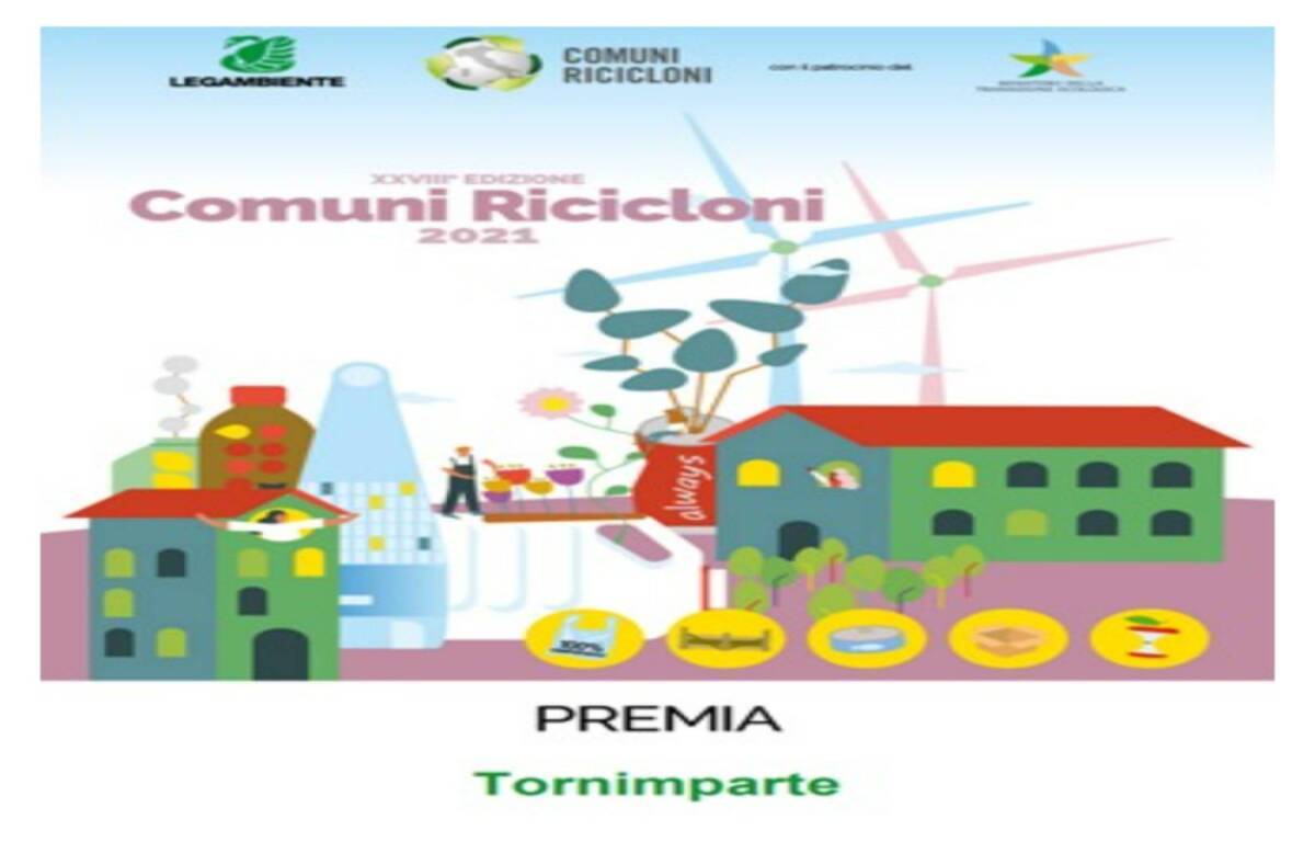 TORNIMPARTE ANCORA “COMUNE RICICLONE”: SINDACO CARNICELLI, “ORA AUMENTARE COMPOSTAGGIO DOMESTICO”