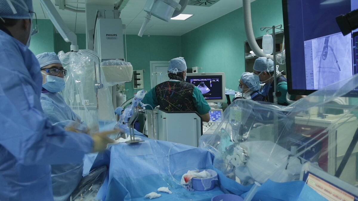 OSPEDALE TERAMO: INNOVATIVO INTERVENTO SU UNA VALVOLA TRICUSPIDE