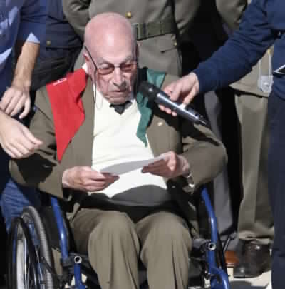 SULMONA:  “SIGILLO D’ORO” DEL COMUNE A MALVESTUTO, PARTIGIANO DELLA BRIGATA MAIELLA