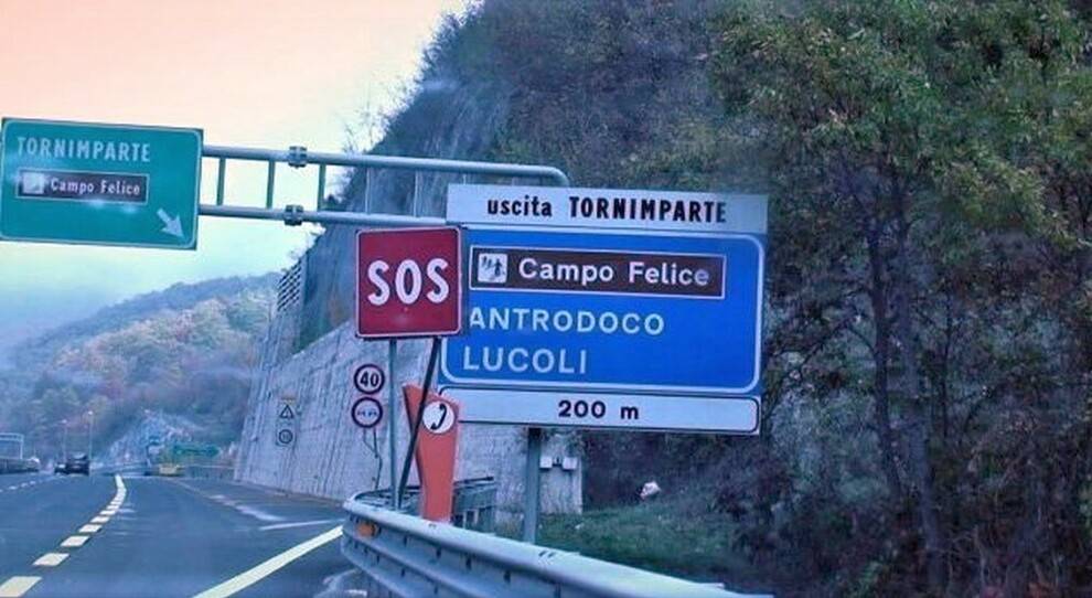 A24: DISPOSTA CHIUSURA NOTTURNA DELLA TRATTA L’AQUILA-TORNIMPARTE