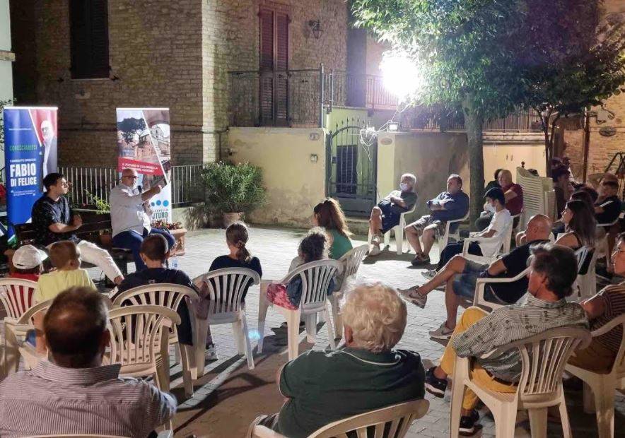 VOTO COLONNELLA: CANDIDATO FABIO DI FELICE INCONTRA I GIOVANI