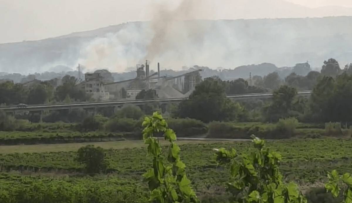 INCENDI ABRUZZO, FIAMME IN VAL DI SANGRO: FABBRICHE A RISCHIO