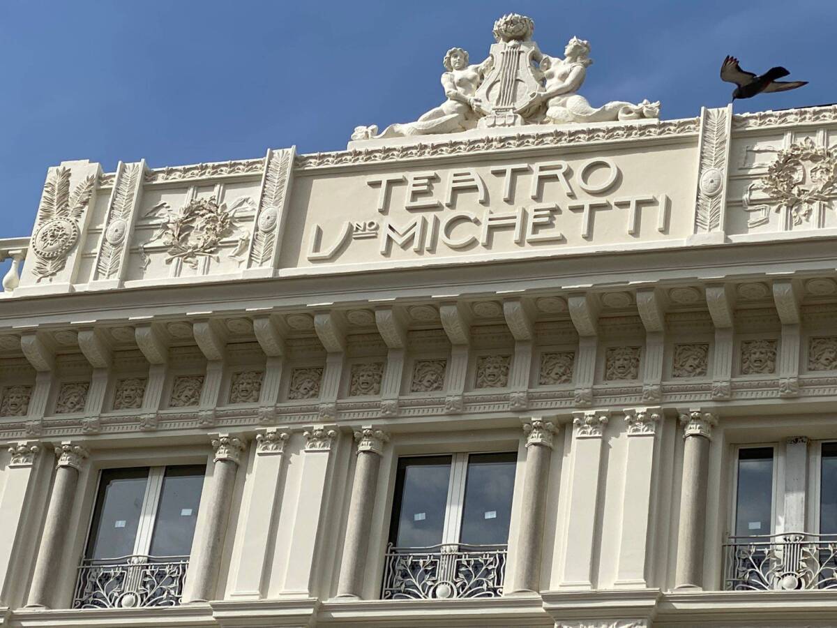 PESCARA, NUOVI FONDI PER IL TEATRO MICHETTI: SVELATA LA FACCIATA RESTAURATA