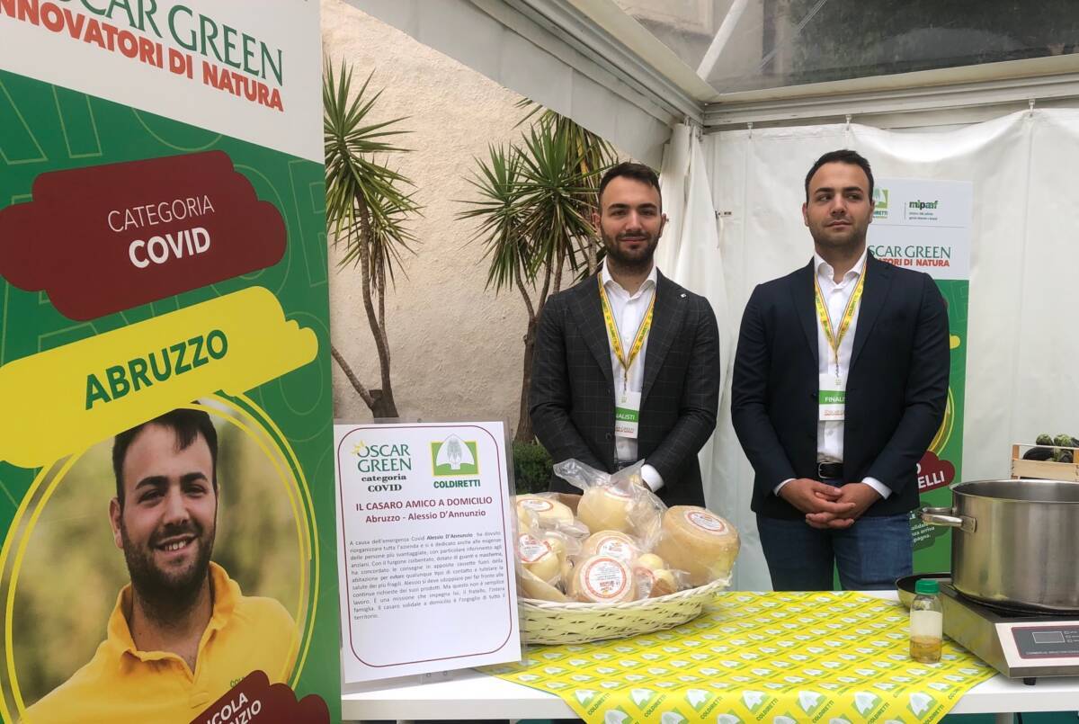 OSCAR GREEN 2020, TRA LE FINALISTE NAZIONALI ANCHE UNA AZIENDA ABRUZZESE UNDER 30 DI PENNE