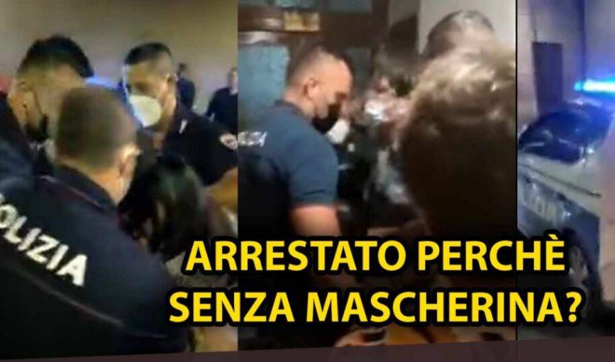 PESCARA, VIDEO ARRESTO NO MASK IN CHIESA: SINDACATO POLIZIA, “SIAMO BERSAGLIO FRUSTRAZIONI”