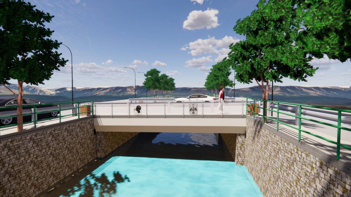 L’AQUILA: ABBATTUTO PONTE SUL TORRENTE RAIALE DI PAGANICA