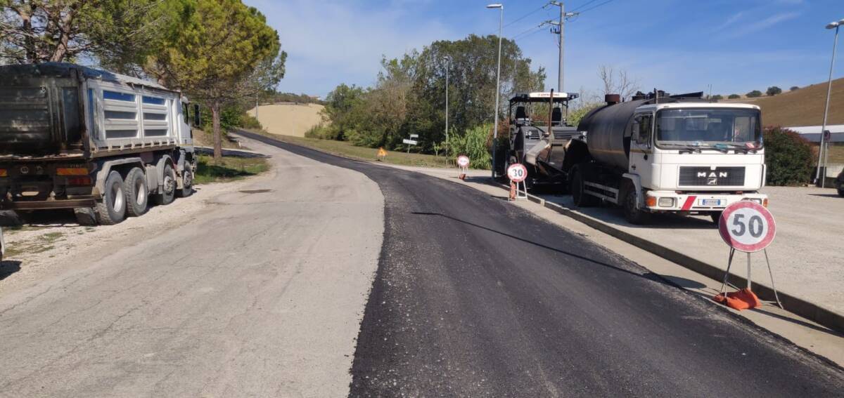 PROVINCIA TERAMO, INIZIATI LAVORI SULLA PROVINCIALE 11 A TORTORETO