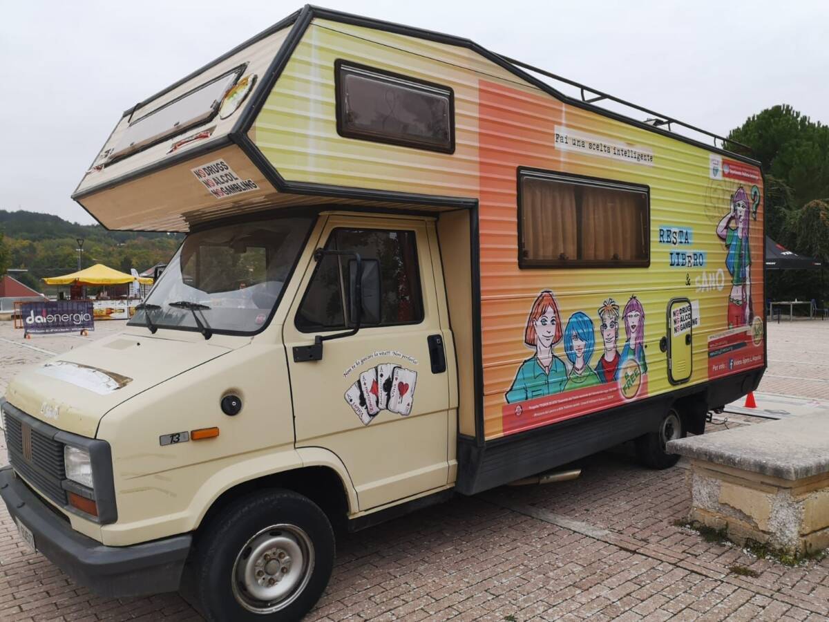 CONTRASTO DIPENDENZE, A POGGIO PICENZE LA TAPPA FINALE DI “UNITA’ DI STRADA” DI VIDES SPE