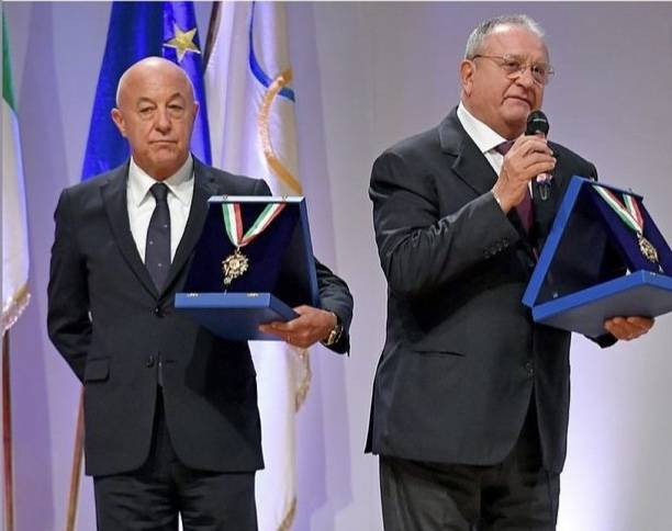 COLLARI D’ORO: A SABATINO ARACU LA MASSIMA ONORIFICENZA SPORTIVA