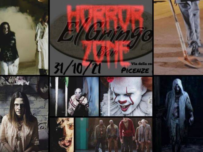 L’AQUILA: NOTTE DI HALLOWEEN, AL BAR EL GRINGO DI PICENZE FESTA A TEMA HORROR ZONE