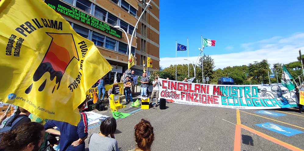 NO SNAM, NO HUB DEL GAS: ANCHE DALL’ABRUZZO A ROMA PER MANIFESTARE DAVANTI AL MITE