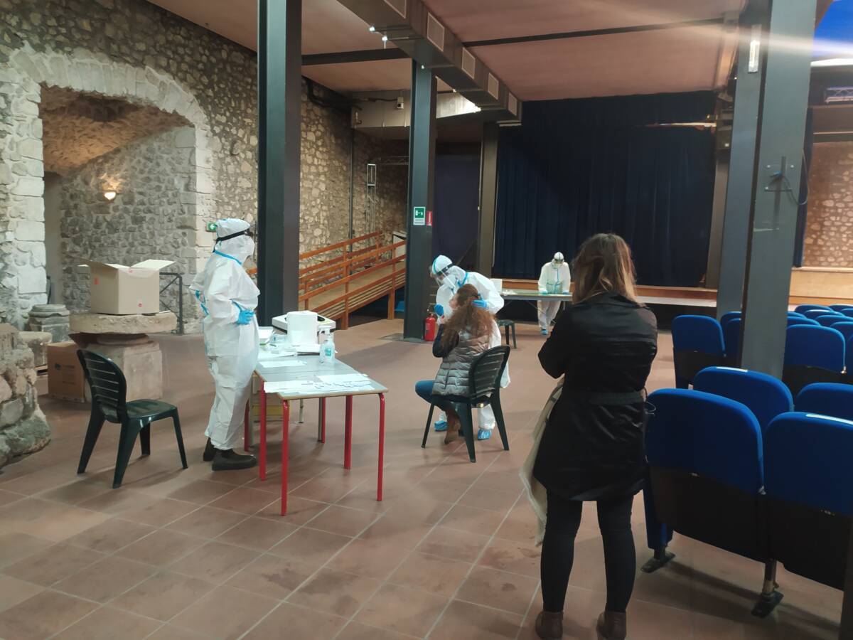 COVID: AD AVEZZANO LUNEDI’ E MARTEDI’ TEST SALIVARI PER GLI STUDENTI