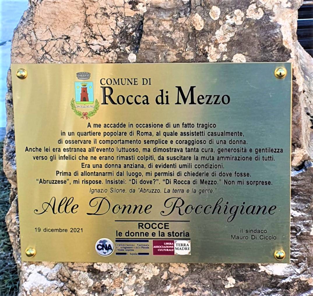 ROCCE, LE DONNE E LA STORIA A ROCCA DI MEZZO PER ONORARE LE DONNE ROCCHIGIANE