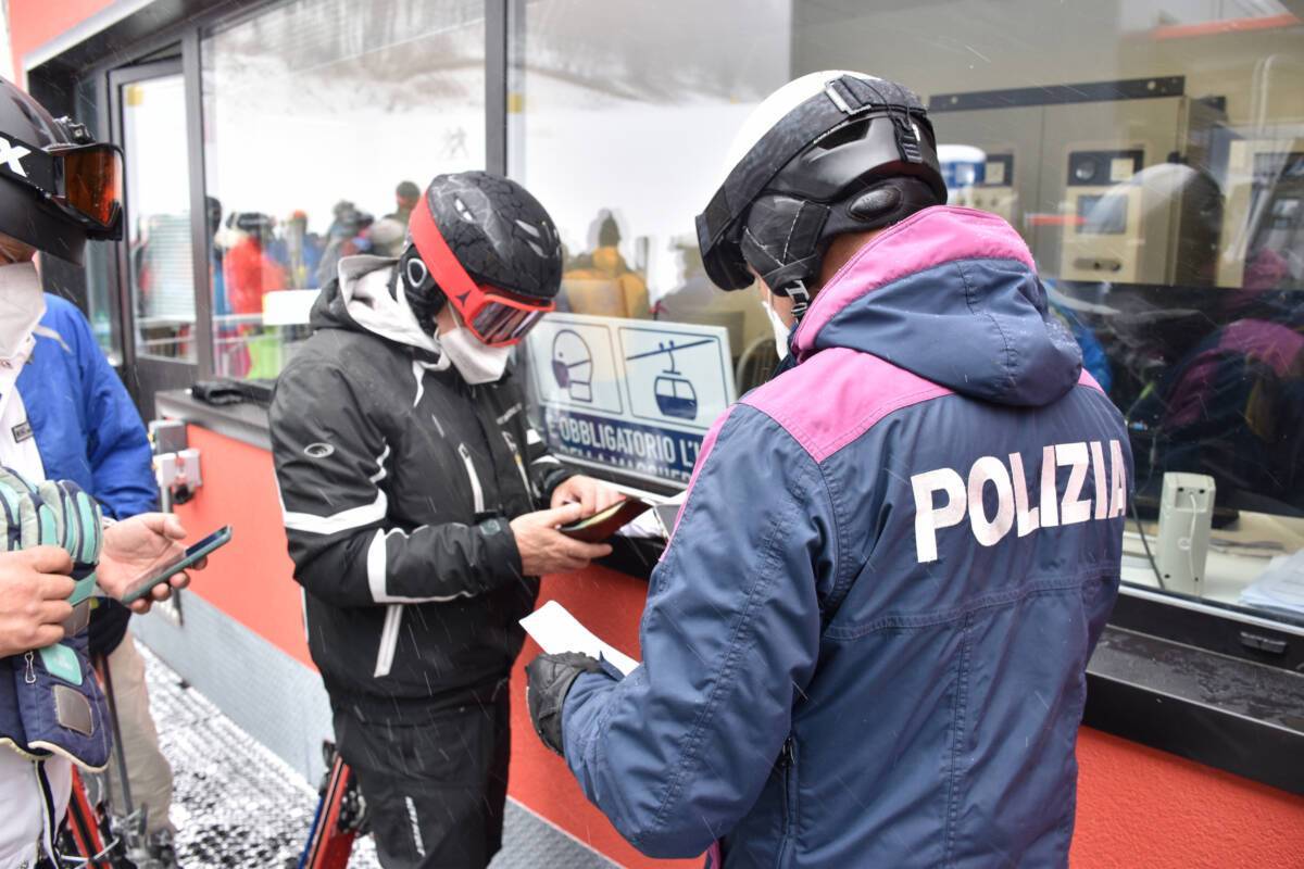 IMPIANTI SCI, CONTROLLI SICUREZZA E GREEN PASS IN PROVINCIA DELL’AQUILA