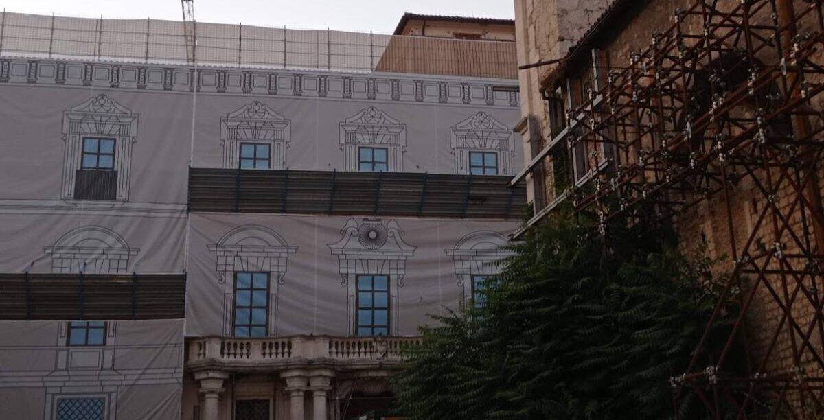 PALAZZO CENTI L’AQUILA: SCIOLTO NODO RISERVE. ROAD MAP, ENTRO NATALE PARZIALE RIAPERTURA